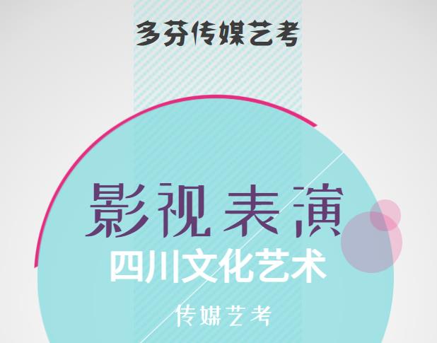 四川文化艺术学院2023年表演（影视表演）考试大纲