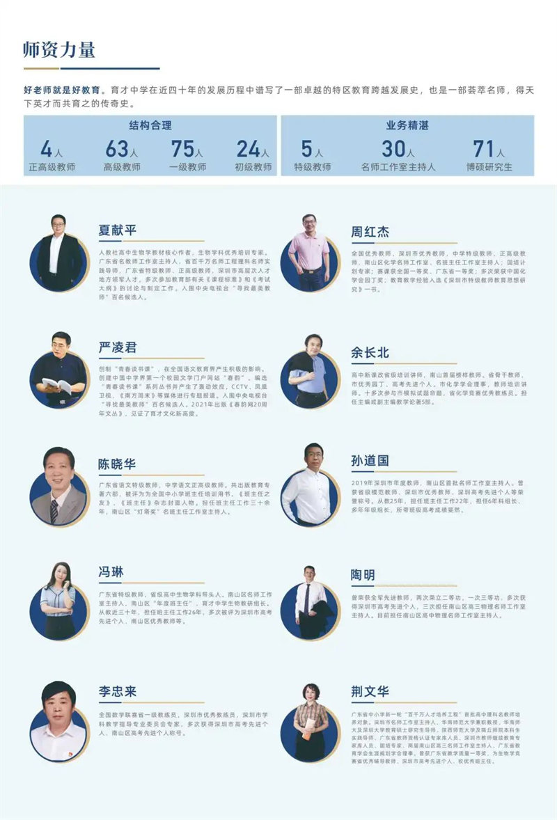 蛇口育才中学2022年招生