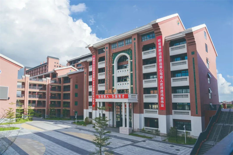 佛山市听音湖实验中学校园环境