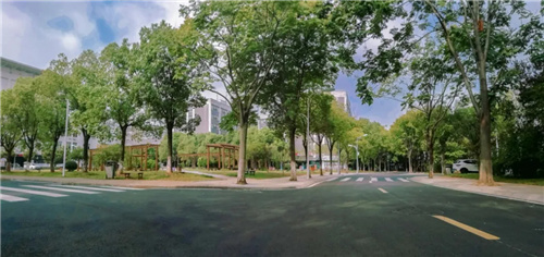 武汉传媒学院校园风光二